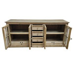 Marina Home French Manor Glass Sideboard