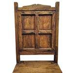 Heritage Style Solid Wood Carved Medieval Accent Chair