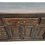 Grand Colonial Solid Wood Apothecary Sideboard