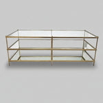 West Elm Mid-Century Brass Terrace Coffee Table