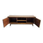 Home Center Mid-Century Style Wooden TV Console