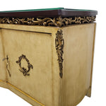 Ornate Baroque Style Gilded Cream Four Door Credenza Sideboard