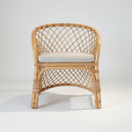 Orchard Rattan Chair with White Cushion