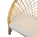Orchard Rattan Chair with White Cushion