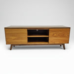 Home Center Mid-Century Style Wooden TV Console