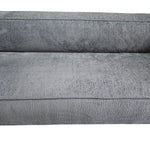 Chattels & More Contemporary Textured Fabric Plush Love 4 Seater Sofa