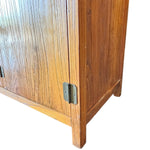 Vintage Chinese Ming-Style Carved Solid Wood Sideboard