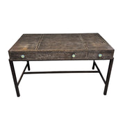 Rustic Wooden Writing Desk