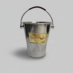 Laurent-Perrier French Stainless Steel Champagne Cooler with Leather Handle