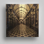 Passage des Princes Architectural Sepia Print in Sleek Acrylic Frame