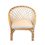 Orchard Rattan Chair with White Cushion