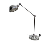 Mid-Century Style Polished Chrome Adjustable Task Desk Lamp