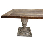 Grand Rustic 10-Seater Reclaimed Wood Dining Table