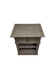 Pottery Barn Inspired Rustic Solid Wood Nightstand