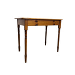 Rustic Natural Wood Writing Desk