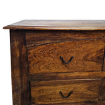 Rustic Solid Wood 6-Drawer Artisan Dresser