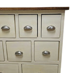 Rustic Apothecary-Style Nine-Drawer Multi-Storage Chest