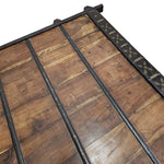 Hand-Carved Antique Style Low Profile Coffee Table