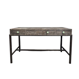 Rustic Wooden Writing Desk