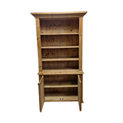 Wooden Shelf with Drawer Antique Style Lion Knob