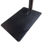 Sleek Espresso C-Shaped Side Table for Modern Living