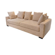 Classic Three-Seater Sofa in Textured Fabric