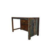 Reclaimed Wood Desk with Two Drawers