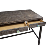 Rustic Wooden Writing Desk