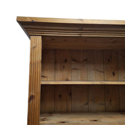 Wooden Shelf with Drawer Antique Style Lion Knob