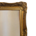 Baroque Ornate Gilded Rectangular Wall Mirror