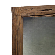 Rustic Wooden Framed Mirror