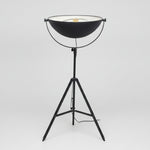 Industrial Studio Tripod Floor Lamp with Adjustable Spotlight
