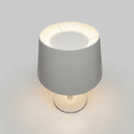 Minimalist Nordic White Metal Table Lamp
