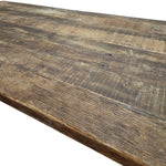 Grand Rustic 10-Seater Reclaimed Wood Dining Table