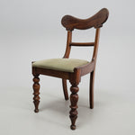 Antique 1830s Victorian Balloon Back Dining Chair