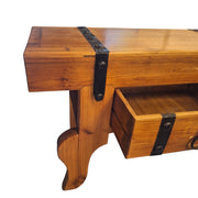 Wooden butchers block