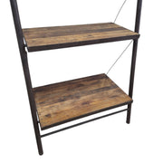 Industrial Chic 5-Tier Ladder Display Shelf