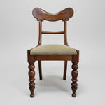 Antique 1830s Victorian Balloon Back Dining Chair