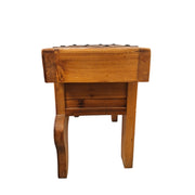 Wooden butchers block