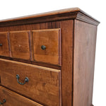 Ethan Allen Classic Country Solid Wood Star-Carved Dresser