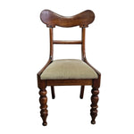 Antique 1830s Victorian Balloon Back Dining Chair