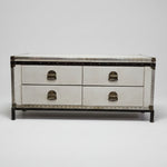 Pottery Barn Parker Industrial Trunk-Style Media Console