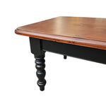 Rustic Charm Two-Tone Coffee Table