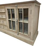 Marina Home French Manor Glass Sideboard