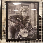 Marlon Brando The Wild One Monochrome Framed Cinema Art Print