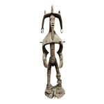 Hand Carved Tribal African Wooden Totem Statue Sculpture
