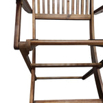 Rosewell Wooden Folding Dining Chair with Armrests