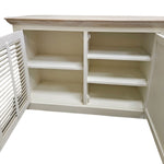 Marina Home Coastal Shutter Sideboard