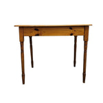 Rustic Natural Wood Writing Desk