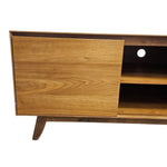 Home Center Mid-Century Style Wooden TV Console